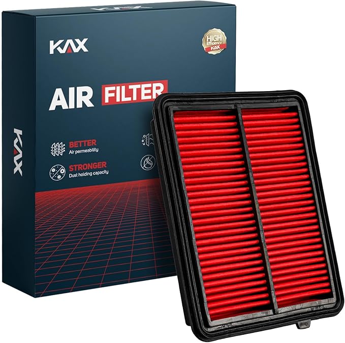 KAX Premium Engine Air Filter, CA12315 Replacement for Nissan Kicks 2018 2019 2020 2021 2022 2023 2024, Versa 2020-2025, Kicks Play 2025-2026, High Performance & Advanced Engine Protection