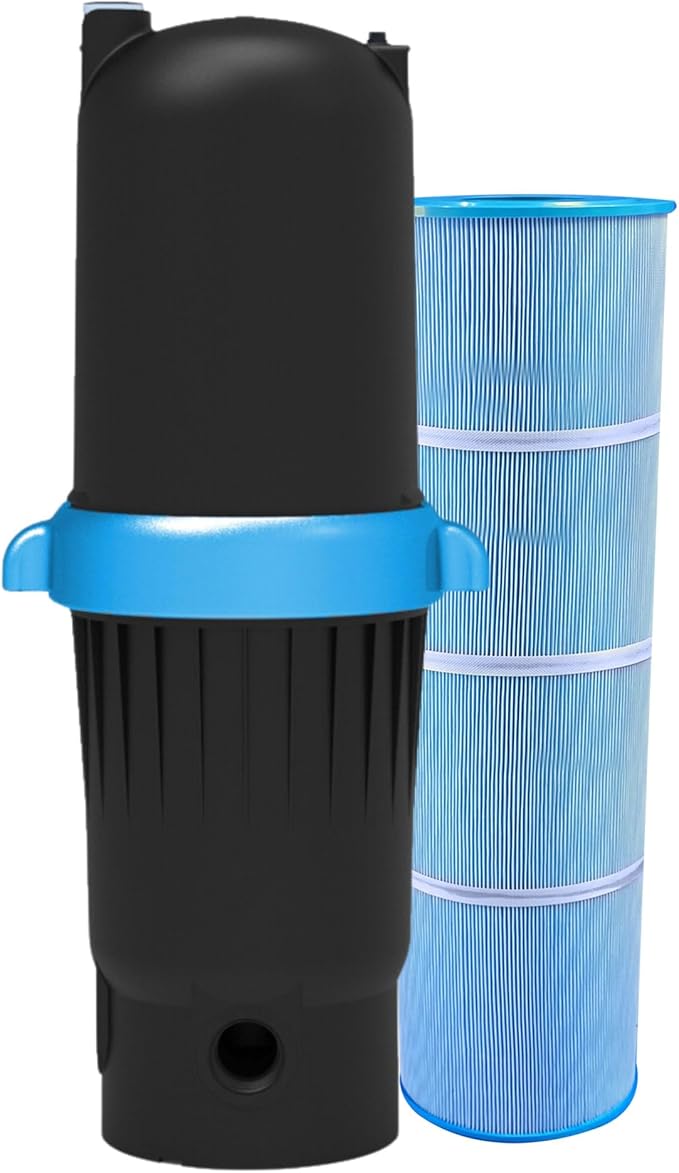 SWIMLINE HYDROTOOLS Above-Ground Pool Cartridge Filter Tank, Sure-Flo 200 Sq Ft w/ Element