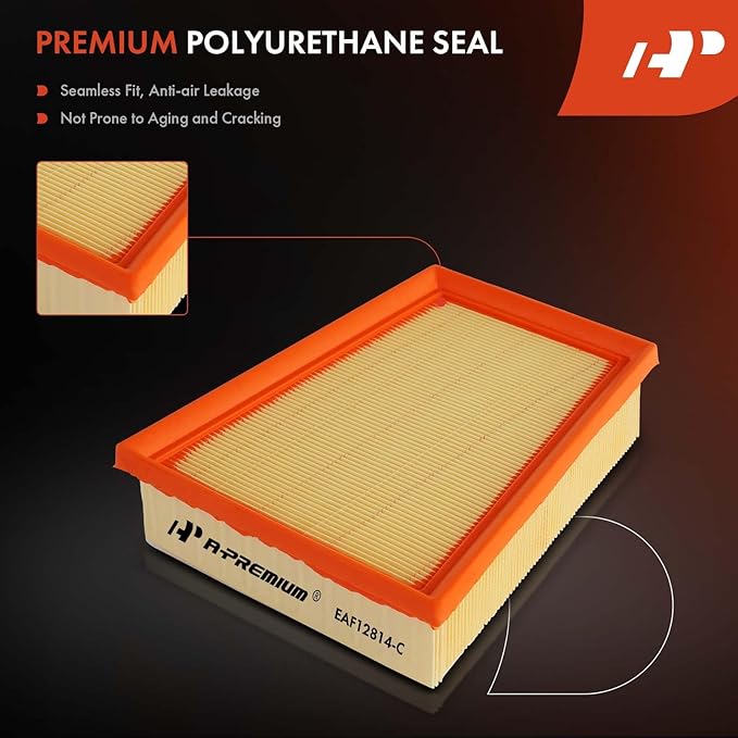 A-Premium Engine Air Filter Compatible with Chevrolet Trax 2024, Trailblazer 2021-2023 & Buick Encore GX 2020-2024, 1.2L 1.3L, Replace# 42712666, A21546