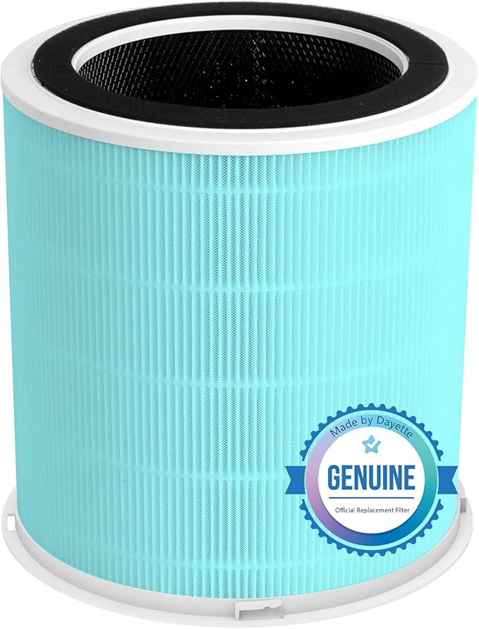 Toxin Absorber Filter H14 Replacement Filter Compatible with DAYETTE Air Purifier AP401 AP402, 4-in-1 H14 Grade True HEPA, High-Efficiency Activated Carbon
