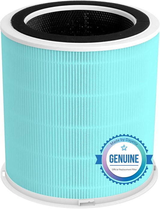 Toxin Absorber Filter H14 Replacement Filter Compatible with DAYETTE Air Purifier AP401 AP402, 4-in-1 H14 Grade True HEPA, High-Efficiency Activated Carbon