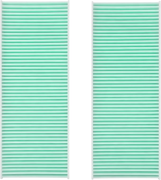 Spearhead HEPA Breathe Easy Cabin Filter, Up to 99.97% Filtration of 0.3 Micron Particles w/No Airflow Reduction (BE-553H)
