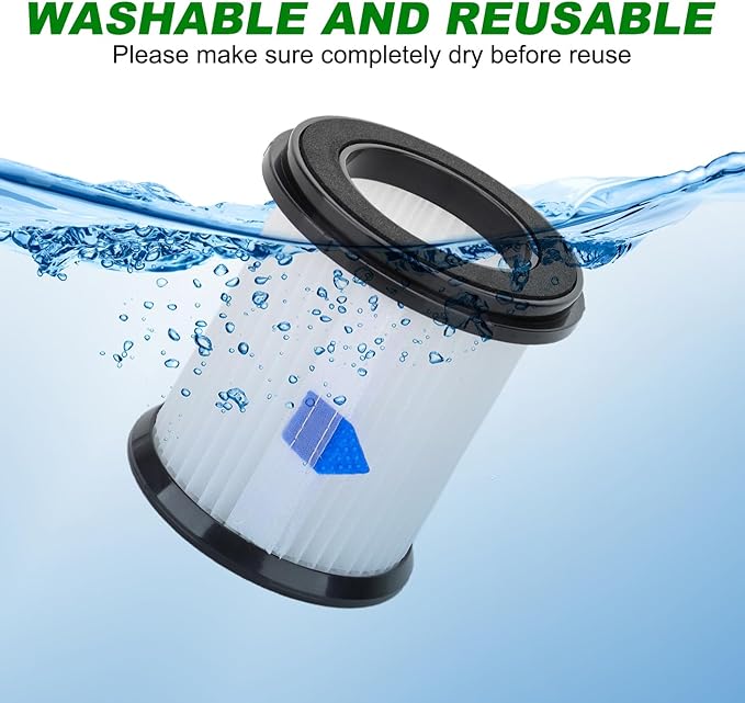 Vacuum Filters Replacement for INSE N5S N5T S6T S6P Pro S610/TMA T120 T121 T151 T150 T220 T210 T181 T180 T220 Cordless Vacuum Cleaner - 4Pack HEPA Filter with Mesh Filter