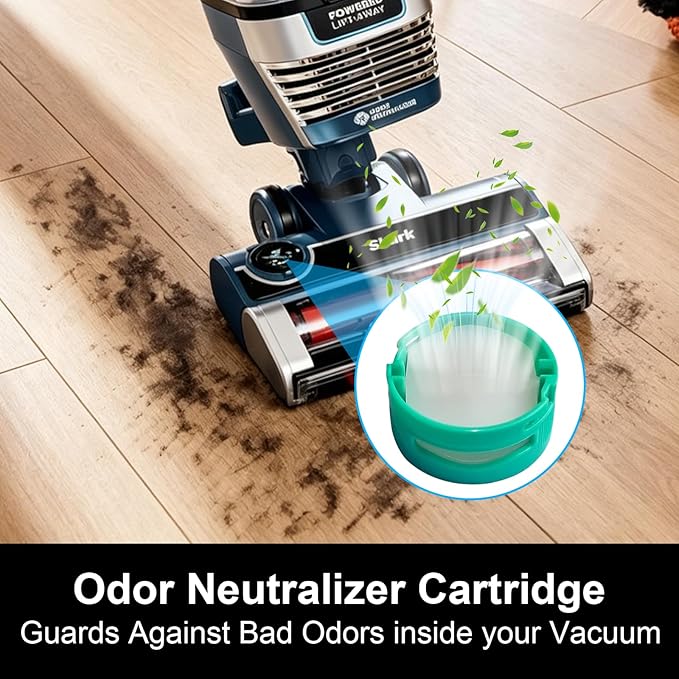 AZ3002 Filter Replacement for Shark Stratos AZ3002 AZ3000 Powered Lift-Away Upright Corded Vacuum, Include 1 Soft Roller Brush, 2 HEPA Filters, 4 Foam & Felt Kit, 4 Odor Neutralizer Cartridge