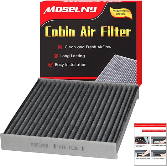 CF10285 Cabin Air Filter with Activated Carbon Replacement for Toyota, Lexus, Camry, Corolla,Scion, Subaru, Pontiac, Jaguar - 4Runner, Avalon, Highlander, ES300h, GS350