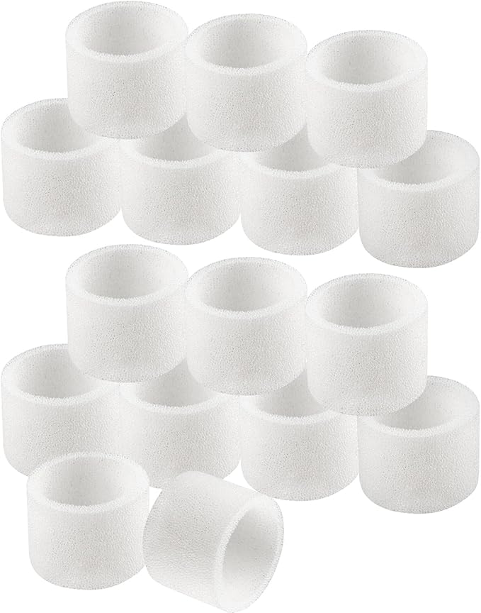 16-Pack Top Fill Humidifier Replacement Filters for LEVOIT LV600S, Superior6000S, OasisMist 450S, Classic160, Dual150, Dual200S, Classic300(S) Humidifiers | Upgrade