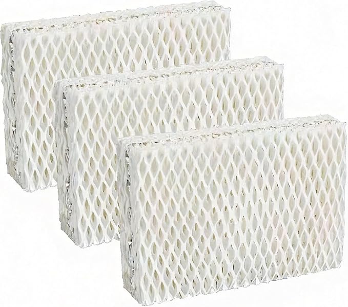 WF813 Humidifier Filter Replacement, High-Density Wick Filters Compatible with Equate EQWF813, Relion RCM832/RCM-832N, ProCare PCWF813, EQ-2119-UL, PCCM-832N Cool Mist Humidifiers (3-Pack)