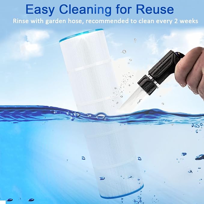 PELLUCID CCP420 Pool Filter Compatible with Pentair Clean and Clear Plus 420, Pleatco PCC105-PAK4, Pentair 178584, Ultral-A6, Unicel C-7471, R173576, 817-0106, Filbur FC-1977, 4 X 105 sq.ft. 4 Pack