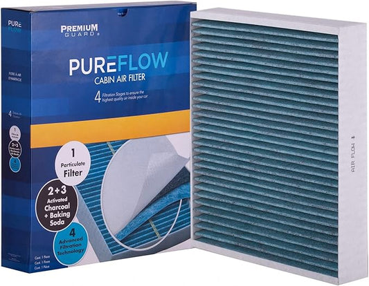 Pureflow Cabin Air Filter PC6154X | Fits 2015-13 Chevrolet Spark, 2014-12 Orlando, 2011 Saab 9-4X