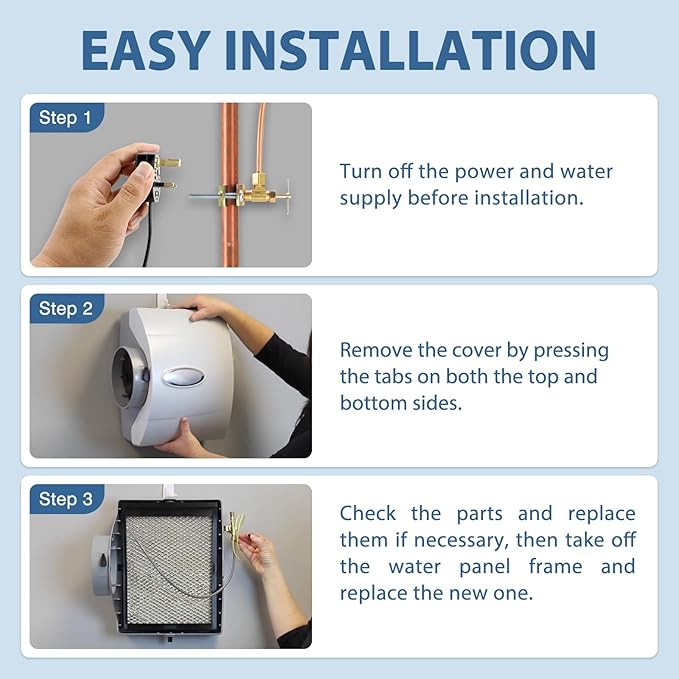 4839 Humidifier Replacement Filter Model No. 35 with Water Panel Kit for 600, 600A, 600M Whole-House Humidifier Models