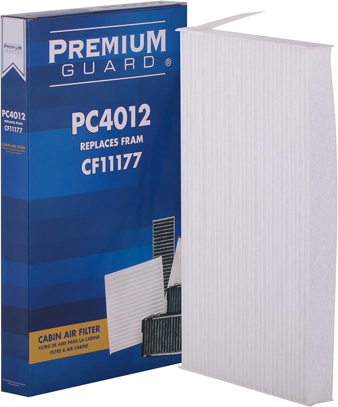PG Cabin Air Filter PC4012 | Fits 2011-2025 Nissan LEAF, 2013-2019 Sentra, 2011-2017 Juke, 2009-2014 Cube