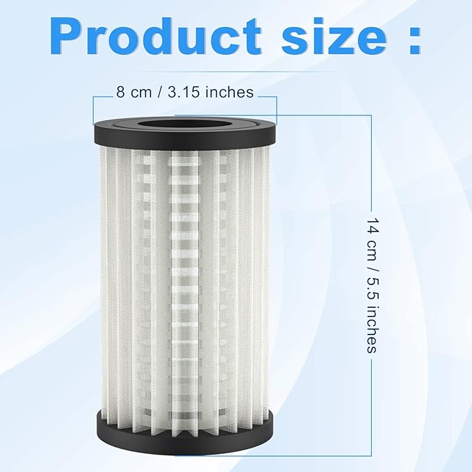 R0374600 Energy Filter Element Compatible with Zodiac Jandy 2888 Ray-Vac Automatic Pool Cleaner Replacement Kit for Pool Cleaner Filter Clear Bowl Accessories Part