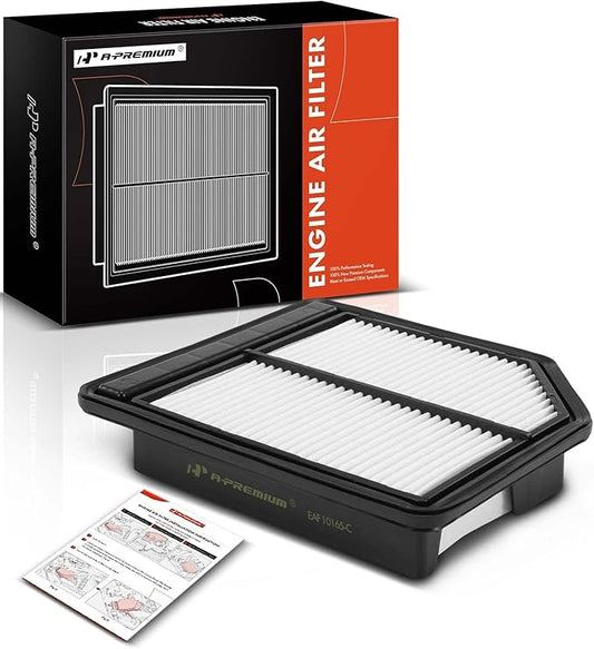 A-Premium Engine Air Filter Compatible with Honda Civic 2006 2007 2008 2009 2010 2011, L4 1.8L, Rigid Panel, Replace# 17220RNAA00