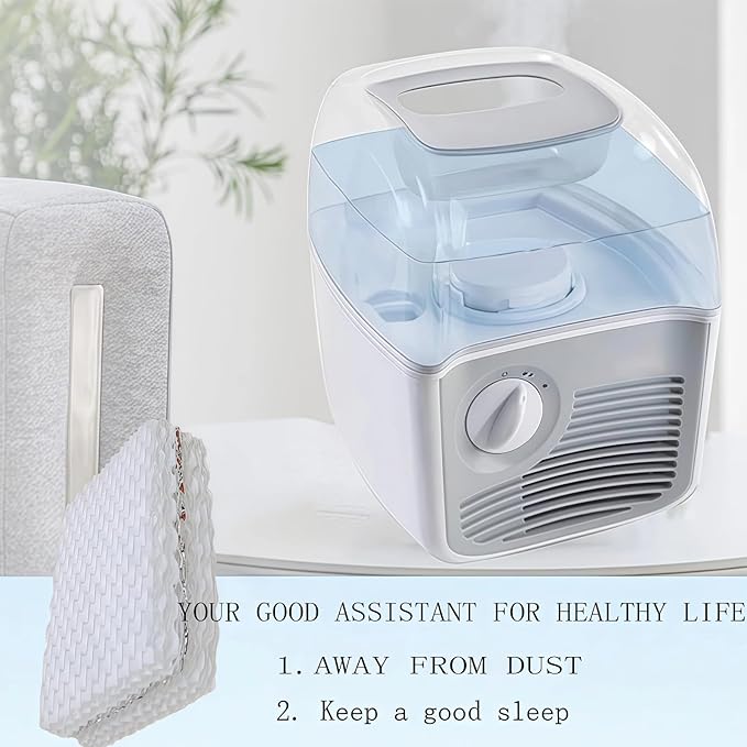 2Pack Wf813 Eqwf813 Humidifier Filters，Wick Replacement Compatible with ReliOn RCM-832 RCM-832N WF813 DH832 ProCare PCWF813 Equate EQWF813 EQ-2119-UL Duracraft DH-830 Cool Mist Humidifier Filters