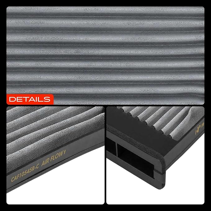 A-Premium Cabin Air Filter with Activated Carbon Compatible with Nissan Versa 2007-2013, 1.6L 1.8L, Replace# 27274ED000