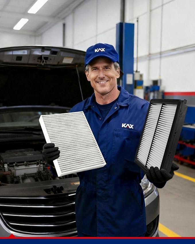 KAX Engine & Cabin Air Filter Kit, Replacement for Kia Sorento 2016-2020, Replace# CA11943 CF12161