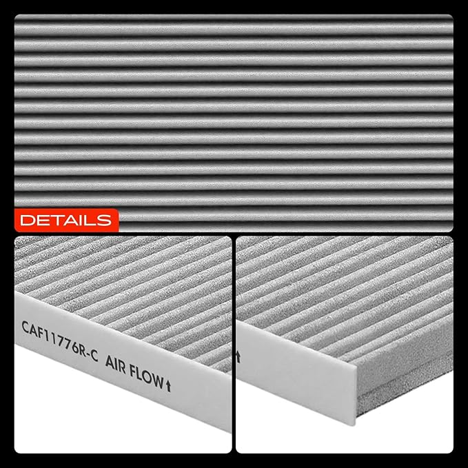 A-Premium Cabin Air Filter with Activated Carbon Compatible with Nissan & Infiniti Models - Altima 2013-2018, Murano 2015-2023, Pathfinder 2013-2020, Maxima 2016-2023, QX60 2014-2020, JX35 2013