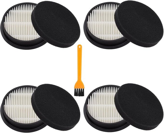 Replacement Filter Compatible with AFNOP AceVac 11 Cordless Vacuum Cleaner, Washable Hepa Filter Accessories Part (4 Filter)