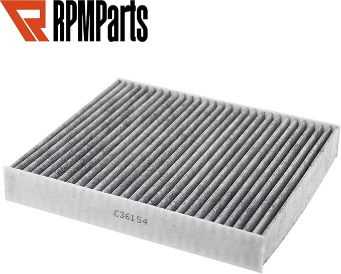 Cabin Air Filter Compatible with Chevy Cruze, Malibu, Sonic, Volt, Spark, Buick LaCrosse, Encore, Regal, Verano, Allure, Cadillac SRX with Activated Carbon Filter Replace# CF10775