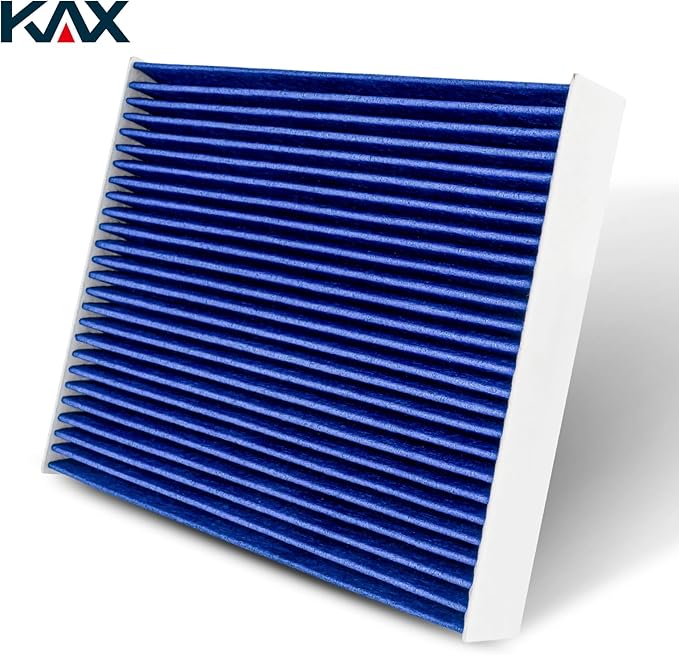 KAX Premium HEPA Cabin Air Filter with Dual Active Carbon, CF11174 Replacement for Mercury Milan 2010 2011, Lincoln MKZ Ford Fusion 2010 2011 2012, Passenger Compartment Air Filter, 200% Longer Life