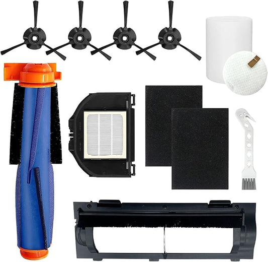 RV2310AE Replacement Parts for Shark Matrix AV2310AE RV2300S RV2320S UR2350AE (Not For RV2300), 1 Main Brushes, 1 Main Brush Cover, 1 Filter, 2 Sponge Filters, 1 Foam Filter, 4 Side Brushes