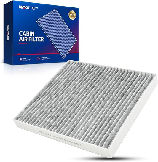 KAX Cabin Air Filter, CF10372 Replacement for Mazda 6 2.3/3.0L 2003 2004 2005 2006 2007 2008, Strong Adsorption w/Upgraded Activated Carbon