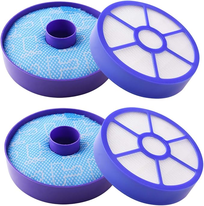 Set of HEPA Pre Motor and Post Motor Filter Replacement for DC33 Upright Vacuum Part 919563-02 921616-01
