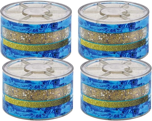 Replacement Shower Filter for Wall-mounted showerhead,Compatible with Sprite Slim-Line (SLC) Shower Head Cartridge,for Hard Water Remove Chlorine and Harmful Substances.(4 Pack)