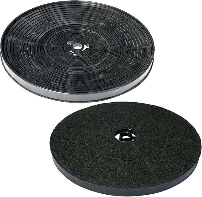 2 PCS ‎WRHF004S2 Carbon Charcoal Filters Compatible with Winflo 30 Inch Convertible Under Cabinet Ductless Stainless Steel Glass Island Range Hood