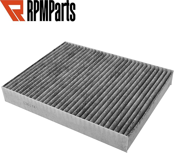 Cabin Air Filter Compatible with 2012-2018 Ford Focus, 13-20 Ford Escape,14-19 Ford Transit Connect, 13-18 Ford C-Max, 2015-2019 Lincoln MKC with Activated Carbon Filter Replace# C36174