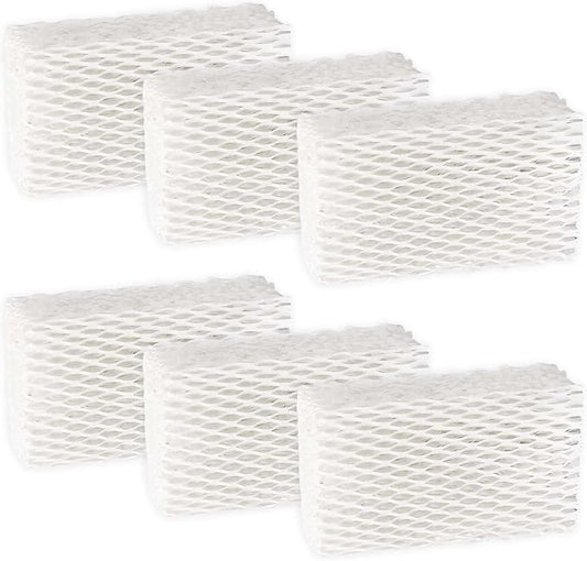 6 Pack WF813 EQWF813 Humidifier Filters Replacement Compatible with Equate EQ-2119-UL PCWF813 Relion RCM-832 RCM-832N ProCare PCCM-832N Cool Mist Humidifier Replacement Filter