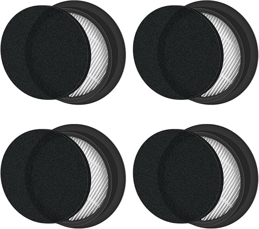 Vacuum Cleaner Filter Replacement Compatible with UNINELL HOME UV5 Cordless Vacuum Cleaner Filter-4Pack