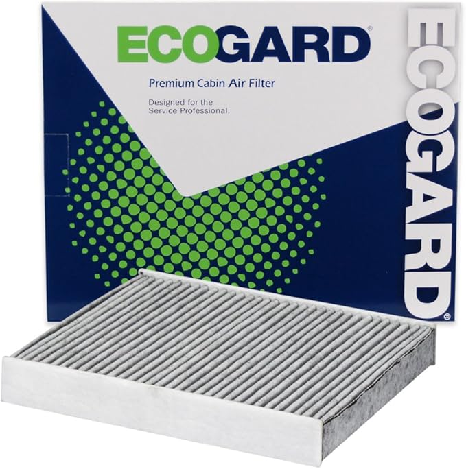 ECOGARD XC10621C Premium Cabin Air Filter with Activated Carbon Fits 2019-2025 Toyota RAV4, 2018-2026 Camry, 2019-2025 Corolla, 2020-2025 Subaru Outback, 2019-2025 Ascent
