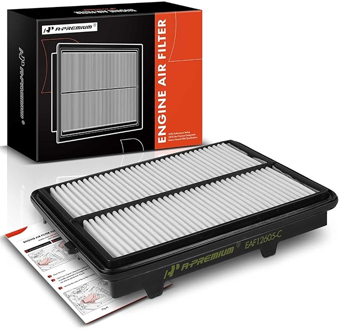 A-Premium Engine Air Filter Compatible with Acura RDX 2019 2020 2021 2022 2023 - L4 2.0L - Replace# 17220-5MS-H00