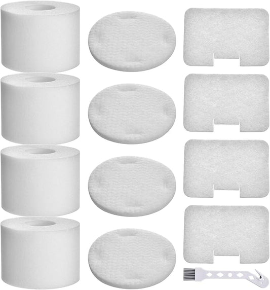 4 Pack NV4626 Filter Replacement for Shark Navigator Deluxe NV42, NV4226, NV42 31, NV46, NV36, NV44, UV402 Upright Vacuum Model, Part #XFF36