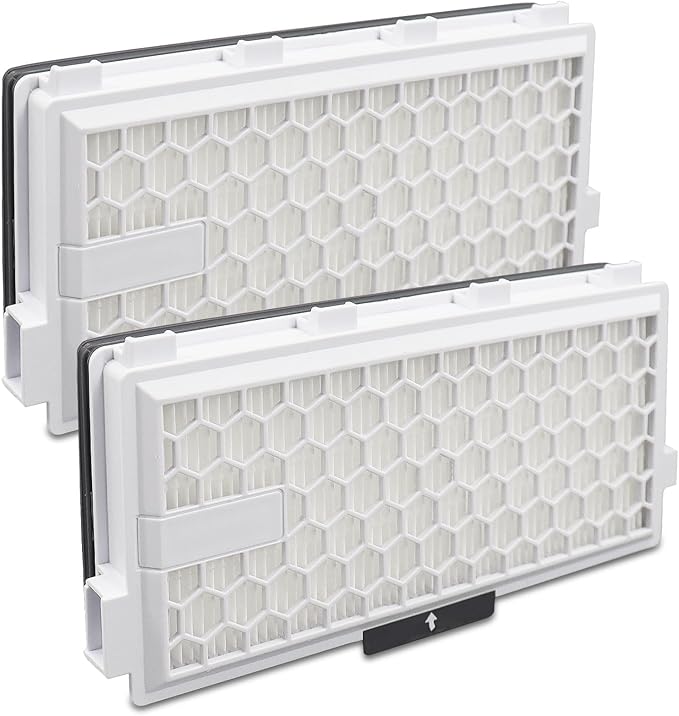 Active AirClean SF-HA50 Filter Replacement Compatible with Miele Vacuum Cleaner HA50 S4 S5 S6 S8 S8000 S8999 S6000 S6999 Series,Complete C2 C3 (2 Pack)