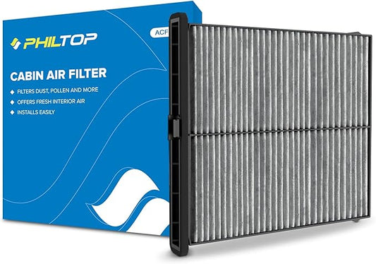 PHILTOP HEPA Cabin Air Filter w/Activated Carbon, Compatible with CF11811 Mazda CX-5 2013-2025, 3 2014-2018, 6 2014-2021, Carbon Filter Up Dust Pollen Odor
