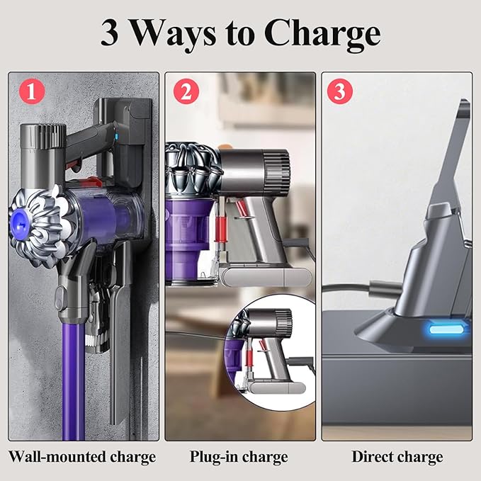 Professional Replacement for Dyson V7 Battery Replacement SV11, Compatible with Dyson V7 Motorhead Animal Absolute Trigger Fluffy HEPA Car+Boat Mattress Vacuum 225403 229687
