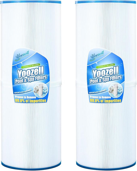 PRB50-In Spa Filter Cartridge Compatible with Unicel C-4950 50Sq.ft Guardian 413-212-02 Filbur Fc-2390 03Fil1600 17-2380 Darlly 40506 2 Pack…