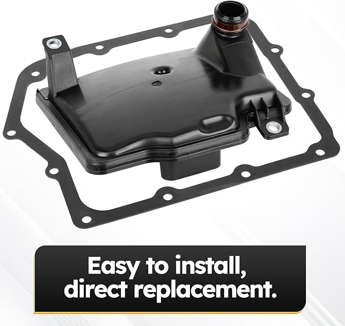 62TE Automatic Transmission Filter with Gasket Kit for Ram ProMaster 1500 2500 3500/Chrysler 200,Pacifica,Town & Country,Sebring/Dodge Avenger,Grand Caravan,Journey Replaces# FT1240 58128 68018555AA
