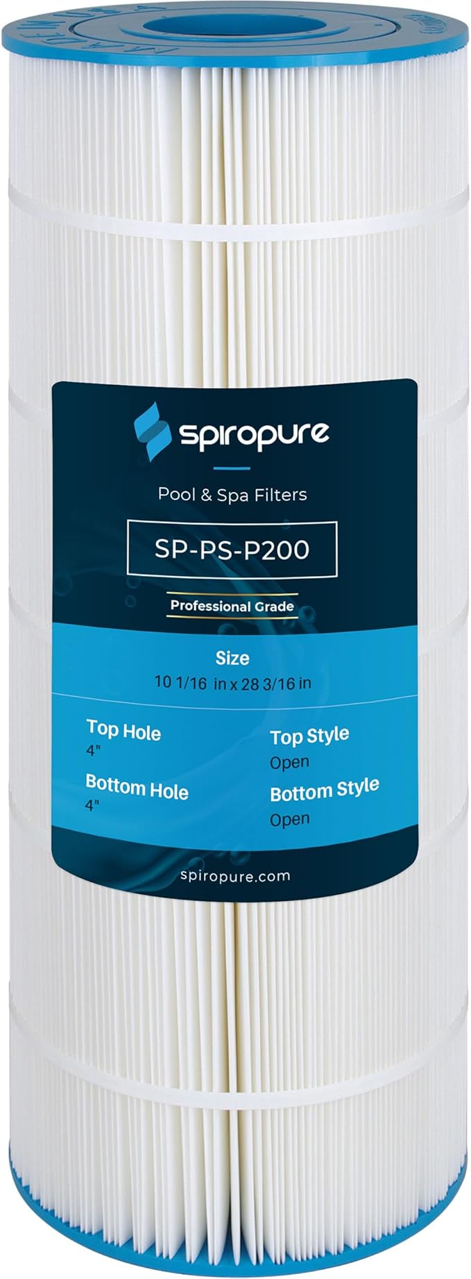 SpiroPure Replacement for Hayward SwimClear C200S CX200XRE CS200E Pleatco PA200S Unicel C-9442 Hot Tub Spa Pool Replacement Cartridge