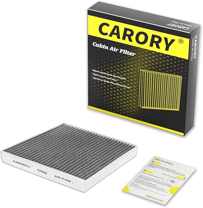 CARORY Cabin Air Filter w/Activated Carbon for Hyundai Palisade 2020 2021 2022 2023 2024 2025, CF12936, 97133-S8000