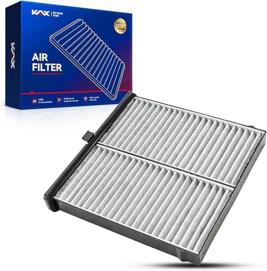 KAX HEPA Cabin Air Filter with Activated Carbon, CF12140 Replacement for Mazda CX-3 2016-2021; Toyota Yaris iA 2017-2018, Yaris 2019-2020; Scion iA 2016