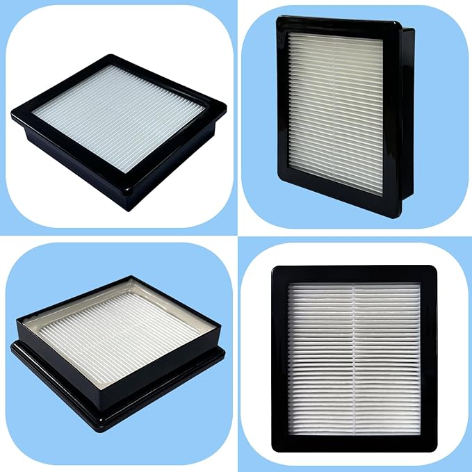 4 Pack 107315 HEPA Filter Compatible with Proteam Super Coach Pro 6, Pro 10, FS 6 & GoFree Flex Pro Backpack Vacuums