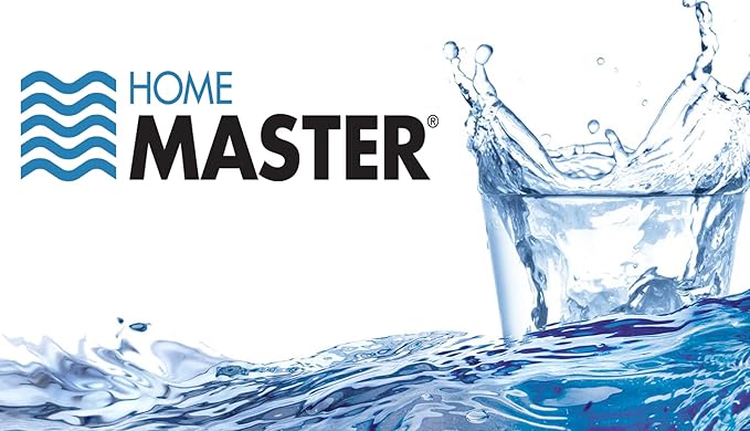Home Master HMF2SmgRFCC Whole House Water Filter, 4-Layer Sediment Filter 25 to 1 Micron, Powerful Radial Flow Catalytic Carbon 20gpm, 1” NPT Ports, Patented Heavy Steel Bracket fits 16” Wall Studs