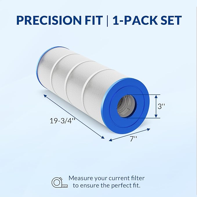 Pool Filter Cartridge for Hayward Systems, Essential Series, Replacement for CX550RE CX500RE PA55 PA50, Compatible with Star-Clear C500 Easy-Clear C550, Cylindrical Fabric, 50 Sq. Ft.