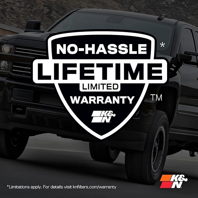 K&N High-Flow Original Lifetime Engine Air Filter: Increase Power: Premium, Washable: Compatible with 2009-2026 LAND ROVER: Defender, Discovery, LR4, Range Rover, 33-2446