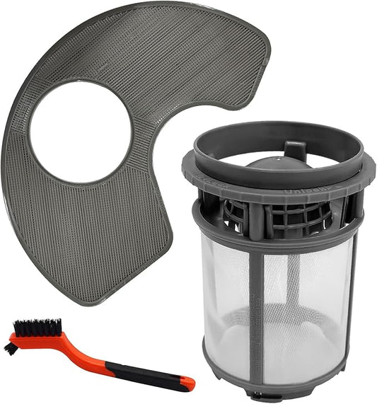 W10872845 Dishwasher Pump Filter Cup WPW10463906 Screen Filter Compatible with Whirlpool Kenmore Amana Kitcheniad Dishwasher 8579307,W10056425,W10142911,W10056426,W10463906, W10195360