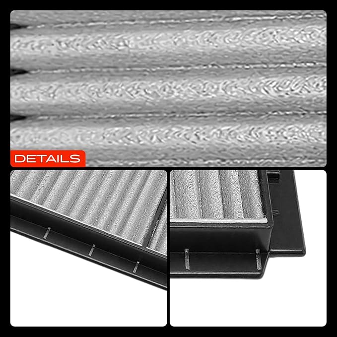 A-Premium 2-PC Cabin Air Filter with Activated Carbon Compatible with Mazda Models - 3 2010 2011 2012 2013