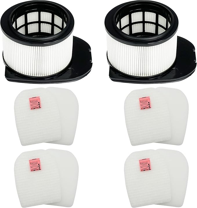 IZ862H 6-Piece Filter Kit for Shark Stratos Vacuum, IZ562H, IZ540H | Compatible with UZ565H, IZ840, IZ800 | Includes Foam & Felt Pre-Motor Filters